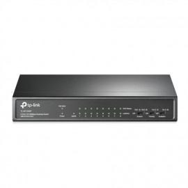 TP-LINK | Switch | TL-SF1009P | Unmanaged | Desktop | 10/100 Mbps (RJ-45) ports quantity 9 | 1 Gbps (RJ-45) ports quantity | ...