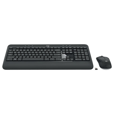 Logitech | MK540 Advanced | Keyboard and Mouse Set | Wireless | Mouse included | Batteries included | US | Black | USB | Wire...