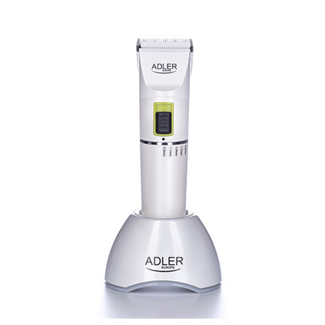 Adler | Hair clipper | AD 2827 | Cordless or corded | Number of length steps 4 | White