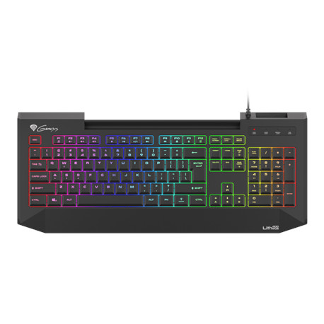 Genesis | LITH 400 | Gaming keyboard | RGB LED light | US | Black | Wired | m