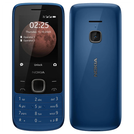 Nokia | Yes | 225 4G TA-1316 | Blue | 2.4 " | TFT | 240 x 320 pixels | 64 MB | 128 MB | Dual SIM | Nano-SIM | 3G | Bluetooth ...