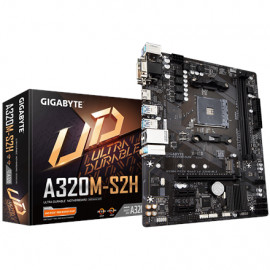 Gigabyte GA-A320M-S2H 3.0 Processor family AMD