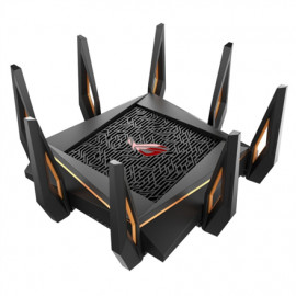 GT-AX11000 Tri-band WiFi Gaming Router | ROG Rapture | 802.11ax | 4804+1148 Mbit/s | 10/100/1000 Mbit/s | Ethernet LAN (RJ-45...