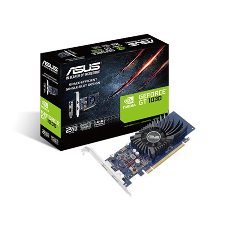 Asus | NVIDIA | 2 GB | GeForce GT 1030 | GDDR5 | HDMI ports quantity 1 | PCI Express 3.0 | Memory clock speed 6008 MHz | Proc...