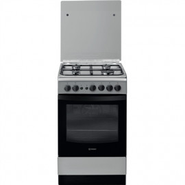 INDESIT Cooker IS5G1PMX/E Hob type Gas