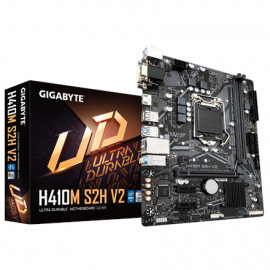 Gigabyte | H410M S2H V2 1.0 M/B | Processor family Intel | Processor socket LGA1200 | DDR4 DIMM | Memory slots 2 | Supported ...