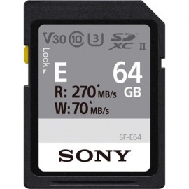 Sony 64GB SF-E Series SDXC UHS-II Memory Card