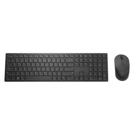 Dell | Pro Keyboard and Mouse (RTL BOX) | KM5221W | Keyboard and Mouse Set | Wireless | Batteries included | RU | Black | Wir...