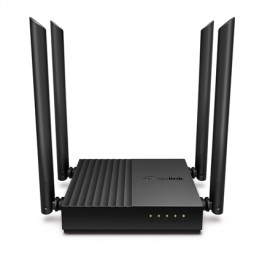 TP-LINK | AC1200 Wireless MU-MIMO Wi-Fi Router | Archer C64 | 802.11ac | 867+400 Mbit/s | Mbit/s | Ethernet LAN (RJ-45) ports...