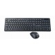 Gembird | Black | Wireless desktop set | KBS-WCH-03 | Keyboard and Mouse Set | Wireless | Mouse included | US | Black | US | ...