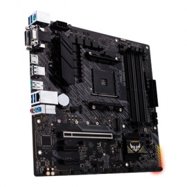 Asus | TUF GAMING A520M-PLUS | Processor family AMD | Processor socket AM4 | DDR4 | Memory slots 4 | Supported hard disk driv...
