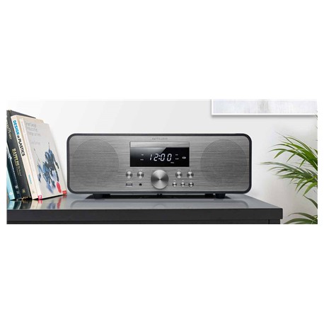 Muse | Bluetooth Micro System | M-880 BTC | USB port | AUX in | Bluetooth | CD player | Silver | FM radio | Yes | Wireless co...