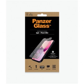 PanzerGlass | Clear Screen Protector | Apple | iPhone 13 Mini | Tempered glass | Antibacterial glass Resistant to scratches a...