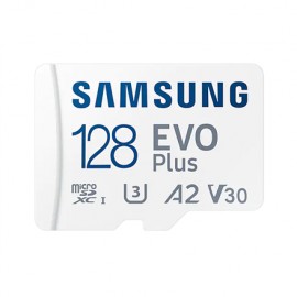 Samsung microSD Card EVO PLUS 128 GB MicroSDXC Flash memory class 10 SD adapter