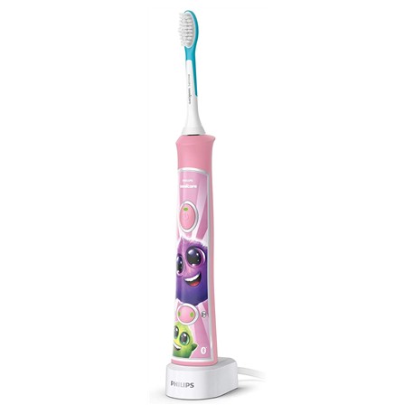 Philips | HX6352/42 | Electric toothbrush | Rechargeable | For kids | Number of brush heads included 2 | Number of teeth brus...