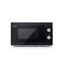 Sharp | YC-MG01E-B | Microwave Oven with Grill | Free standing | 800 W | Grill | Black
