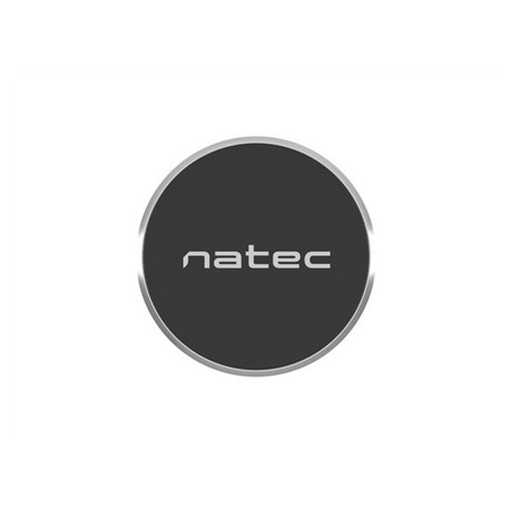 Natec Magnetic Air Vent Car Holder For Smartphone FIERA Black/Silver