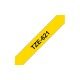 Brother | TZe-621 Laminated Tape | Black on Yellow | TZe | 8 m | 9 cm