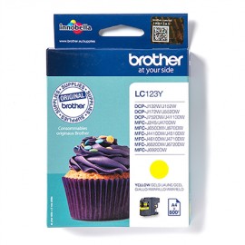 Print4you Analog Brother LC123Y Ink Cartridge