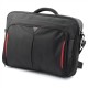 Targus | Clamshell Laptop Bag | CN418EU | Briefcase | Black/Red | " | Shoulder strap