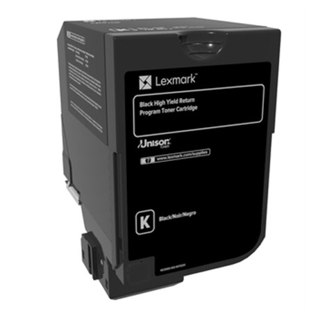 Lexmark 20K Black Return Program Toner Cartridge (CS720
