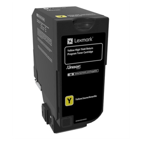Lexmark Genuine High Capacity Yellow Return Programme 84C2HY0 Toner Cartridge Lexmark