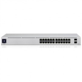 Ubiquiti Unifi Switch USW-PRO-24-POE Managed L3 Desktop 1 Gbps (RJ-45) ports quantity 24 SFP+ ports quantity 2 PoE+ ports qua...