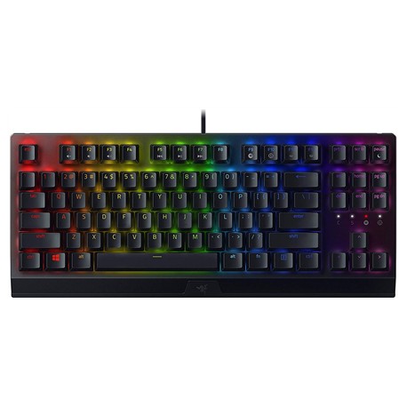 Razer BlackWidow V3 Gaming keyboard RGB LED light US Wired