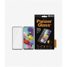 PanzerGlass | Case Friendly | Samsung | For Samsung Galaxy A51 | Black | Clear Screen Protector