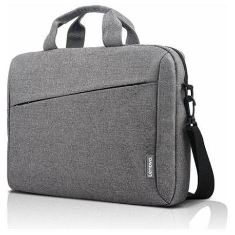 Lenovo | 15.6-inch Laptop Casual Toploader T210 Grey | Essential | Messenger-Briefcase | Grey | Shoulder strap