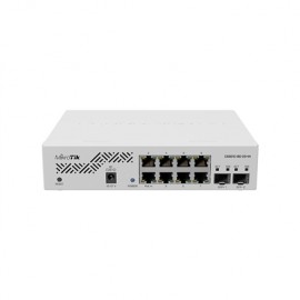 MikroTik Cloud Router Switch CSS610-8G-2S+IN Web managed Rackmountable 1 Gbps (RJ-45) ports quantity 8 SFP+ ports quantity 2