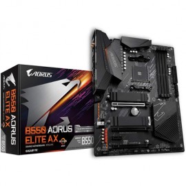 Gigabyte B550 AORUS ELITE AX 1.0 Processor family AMD