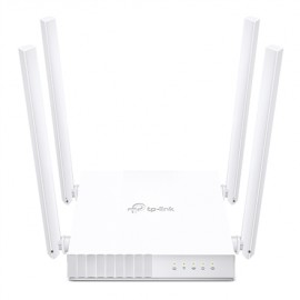 Dual Band Router | Archer C24 | 802.11ac | 300+433 Mbit/s | 10/100 Mbit/s | Ethernet LAN (RJ-45) ports 4 | Mesh Support No | ...