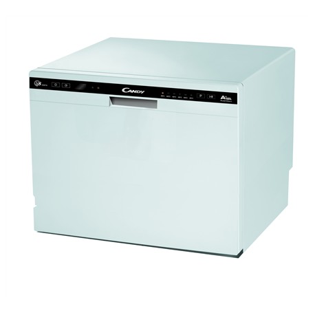 Table | Dishwasher | CDCP 8 | Width 55 cm | Number of place settings 8 | Number of programs | Energy efficiency class F | White