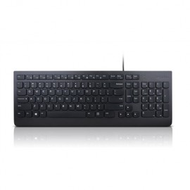 Lenovo Essential Essential Wired Keyboard - US Euro Standard Wired US 1.8 m 570 g Wired Black