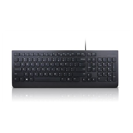 Lenovo Essential Essential Wired Keyboard Estonian Standard Wired EE 1.8 m 570 g Black
