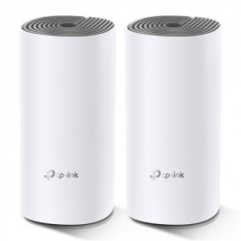 TP-LINK C1200 Whole Home Mesh Wi-Fi System Deco E4 (2-pack) 802.11ac