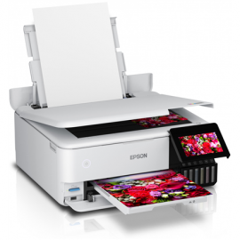 Wireless Photo Printer | EcoTank L8160 | Inkjet | Colour | Inkjet Multifunctional Printer | A4 | Wi-Fi | Grey