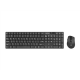 Natec | Keyboard and Mouse | Stringray 2in1 Bundle | Keyboard and Mouse Set | Wireless | Batteries included | US | Black | Wi...