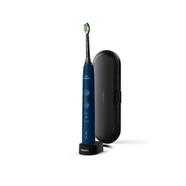 Philips | HX6851/53 | ProtectiveClean 5100 Electric toothbrush | Rechargeable | For adults | ml | Number of heads 2 | Dark Bl...