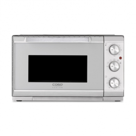 Caso | TO 20 SilverStyle | Compact oven | Easy Clean | Silver | Compact | 1500 W