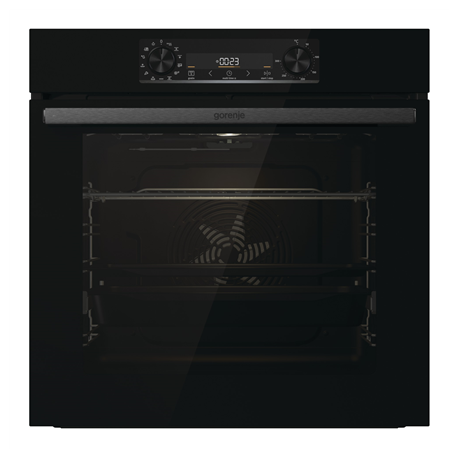 Gorenje | BOS6737E06FBG | Oven | 77 L | Multifunctional | EcoClean | Mechanical control | Steam function | Yes | Height 59.5 ...