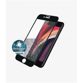PanzerGlass | Apple | iPhone 6/6s/7/8/SE 2020 | Hybrid glass | Black | Rounded edges 100% touch preservation Crystal clear | ...
