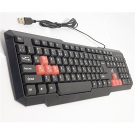 Super power Black keyboard with silk printing Standard
