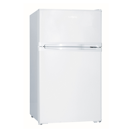 Goddess | GODRDE085GW8AF | Refrigerator | Energy efficiency class F | Free standing | Double Door | Height 85 cm | Fridge net...
