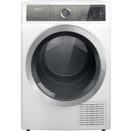 Hotpoint | H8 D94WB EU | Dryer machine | Energy efficiency class A+++ | Front loading | 9 kg | Condensation | LCD | Depth 64....