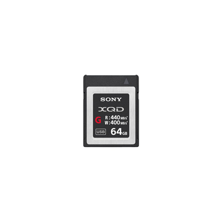 Sony 64GB G Series XQD Memory Card | Sony | G Series XQD Memory Card | 64 GB | XQD | Flash memory class