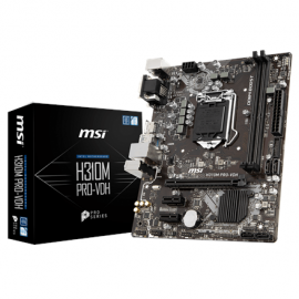 MSI H310M PRO-VDH Processor family Intel