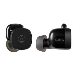 Audio Technica True Wireless Earbuds ATH-SQ1TWBK In-ear