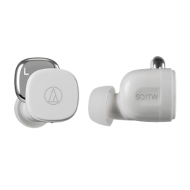 Audio Technica True Wireless Earbuds ATH-SQ1TWWH In-ear
